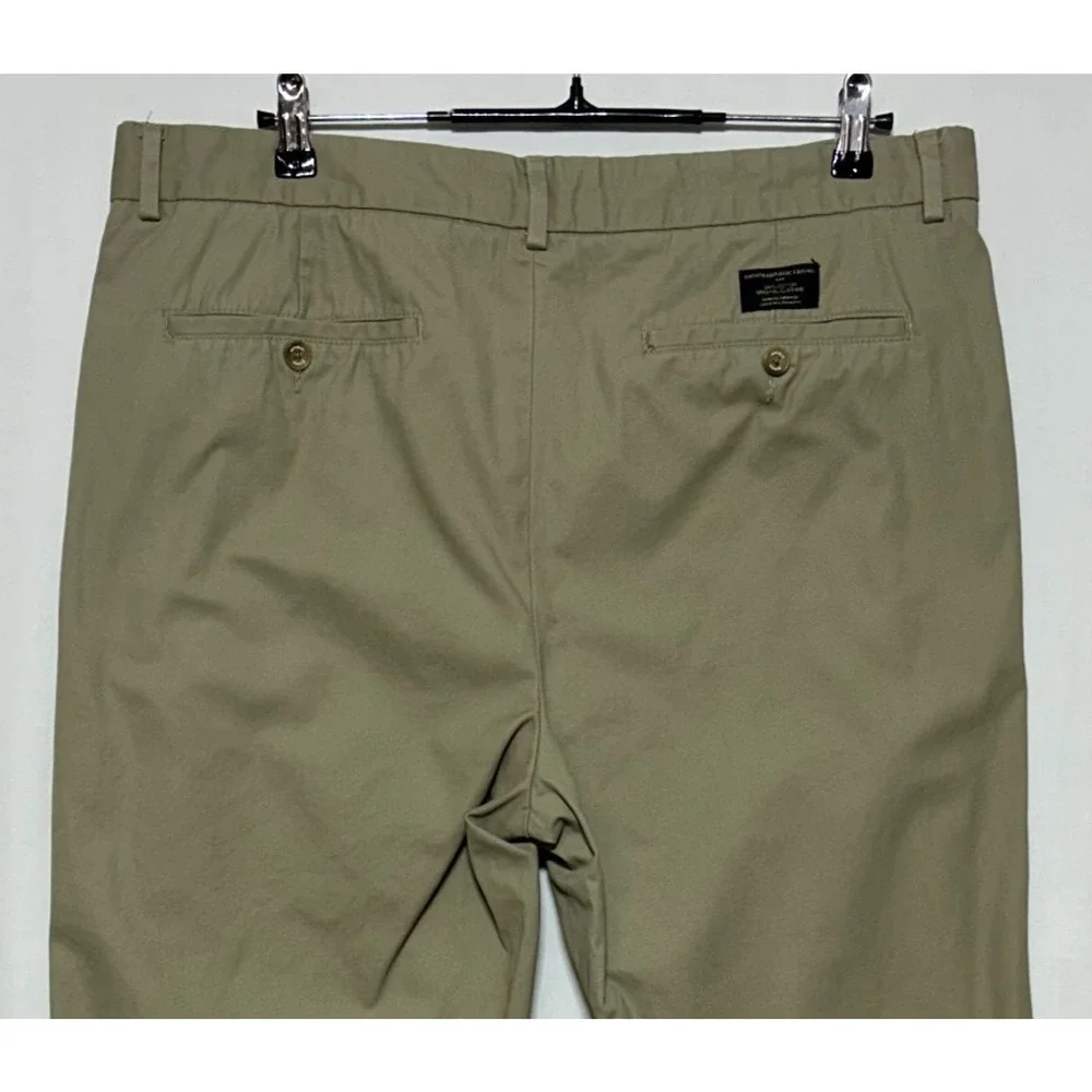 Banana Republic Pants Mens 38X32‎ Tan Measures 38X31 Aidan Fit Straight Leg